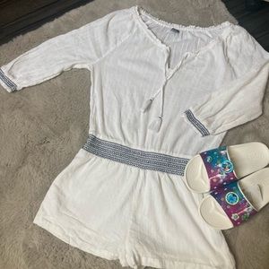 Arie swim coverup romper M worn a 2x